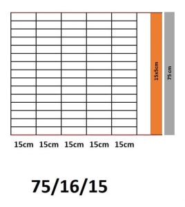 Siatka Leśna Gęsta 75/16/15  50mb 