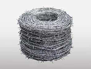 Drut kolczasty ocynkowany 100 mb