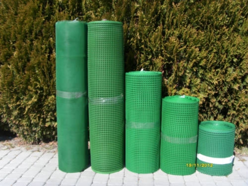 Siatka pcv 120 cm drobne oczko 50mb/techniczna