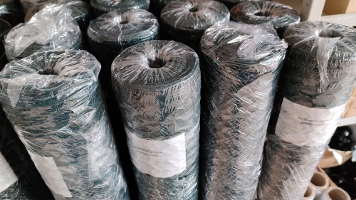 Siatka ocynk+pcv - hexagonalna oczko 25x25 mm