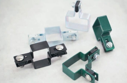  Obejma dwustronna przelotowa narożna ocynk 40x60